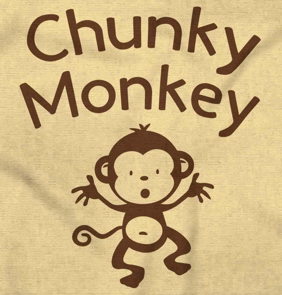 imageBrisco Brands Chunky Monkey Adorable Animal Babies Baby Romper Boys or GirlsBanana