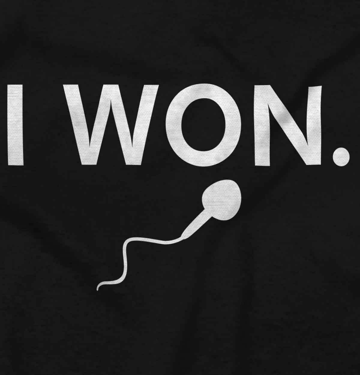 imageBrisco Brands Funny I Won Little Swimmers Race Baby Romper Boys or GirlsBlack
