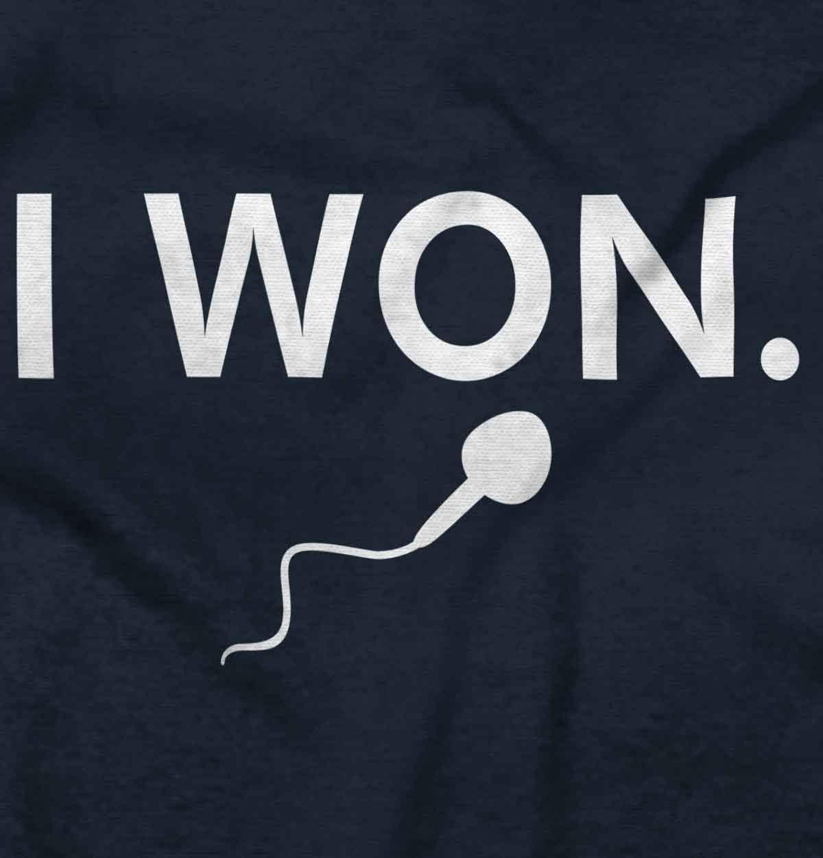 imageBrisco Brands Funny I Won Little Swimmers Race Baby Romper Boys or GirlsNavy