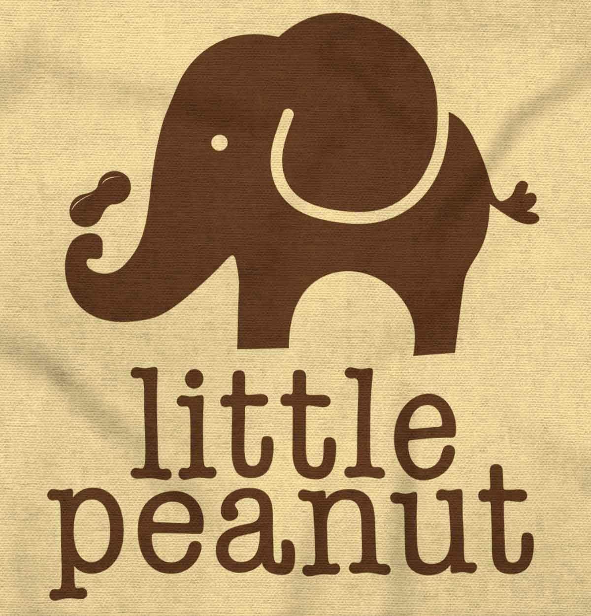 imageBrisco Brands Little Peanut Cute Lil Elephant Lover Baby Romper Boys or GirlsBanana