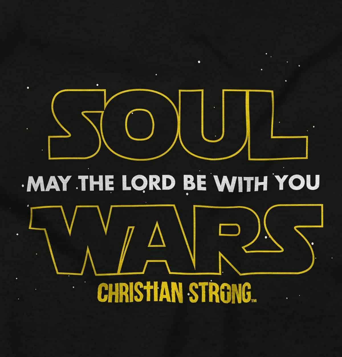 imageBrisco Brands May The Lord Be With You Christian Baby Romper Boys or GirlsBlack