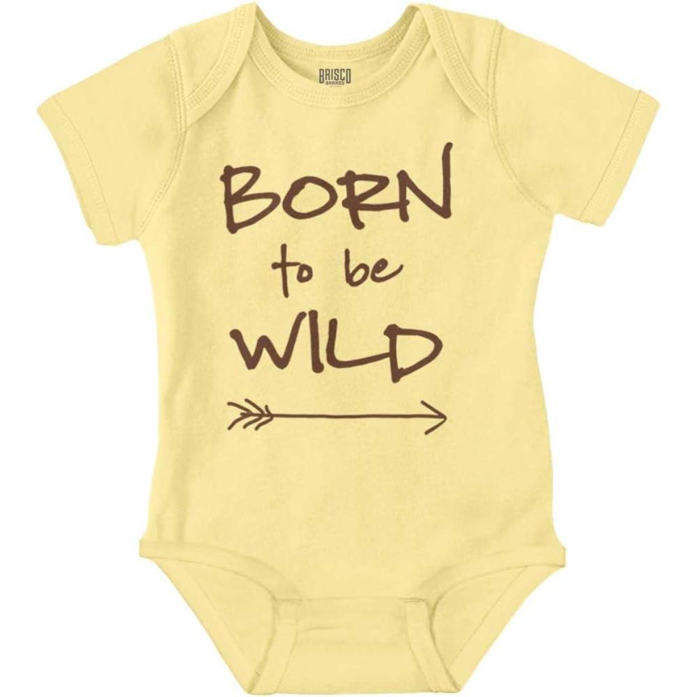 imageBorn To Be Wild Playtime Playground Baby Romper Boys or GirlsBanana
