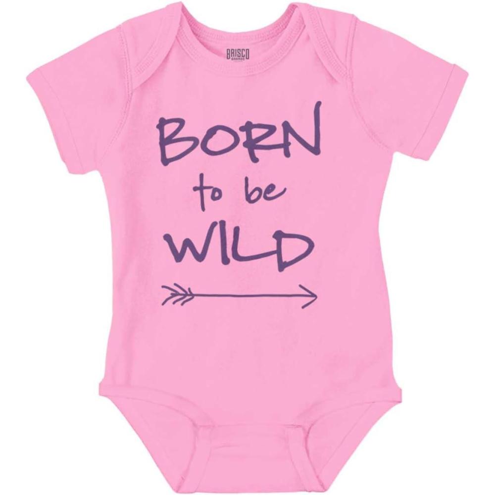 imageBorn To Be Wild Playtime Playground Baby Romper Boys or GirlsPink