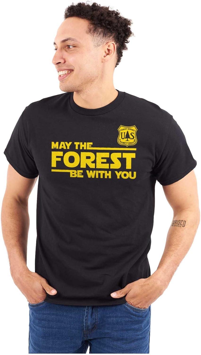 imageUSA May The Park Forest Be with You Graphic T Shirt Men or WomenBlack