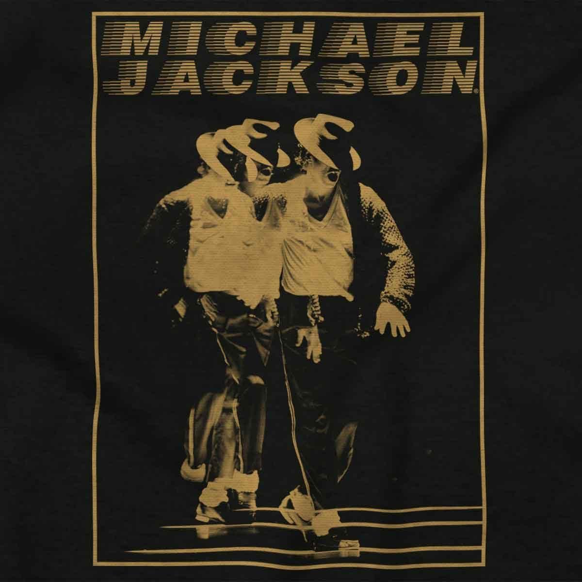 imageBrisco Brands Michael Jackson Moonwalk Glitch Hoodie Sweatshirt Women MenBlack