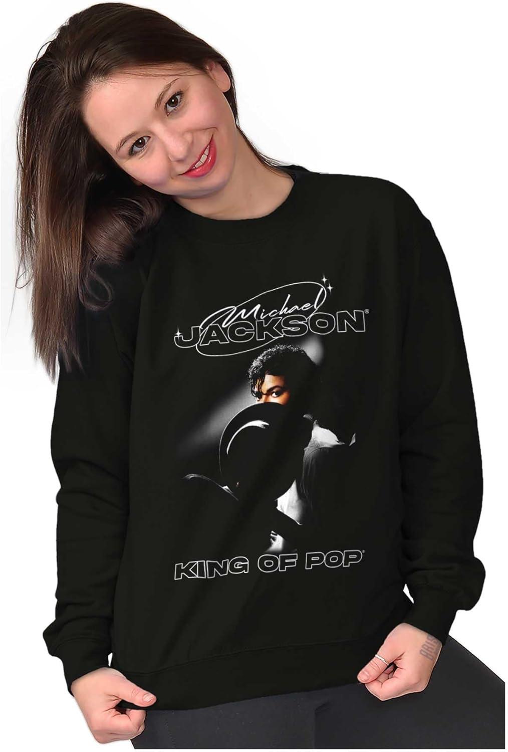 imageBrisco Brands Michael Jackson Smooth Criminal Sweatshirt for Men or WomenBlack