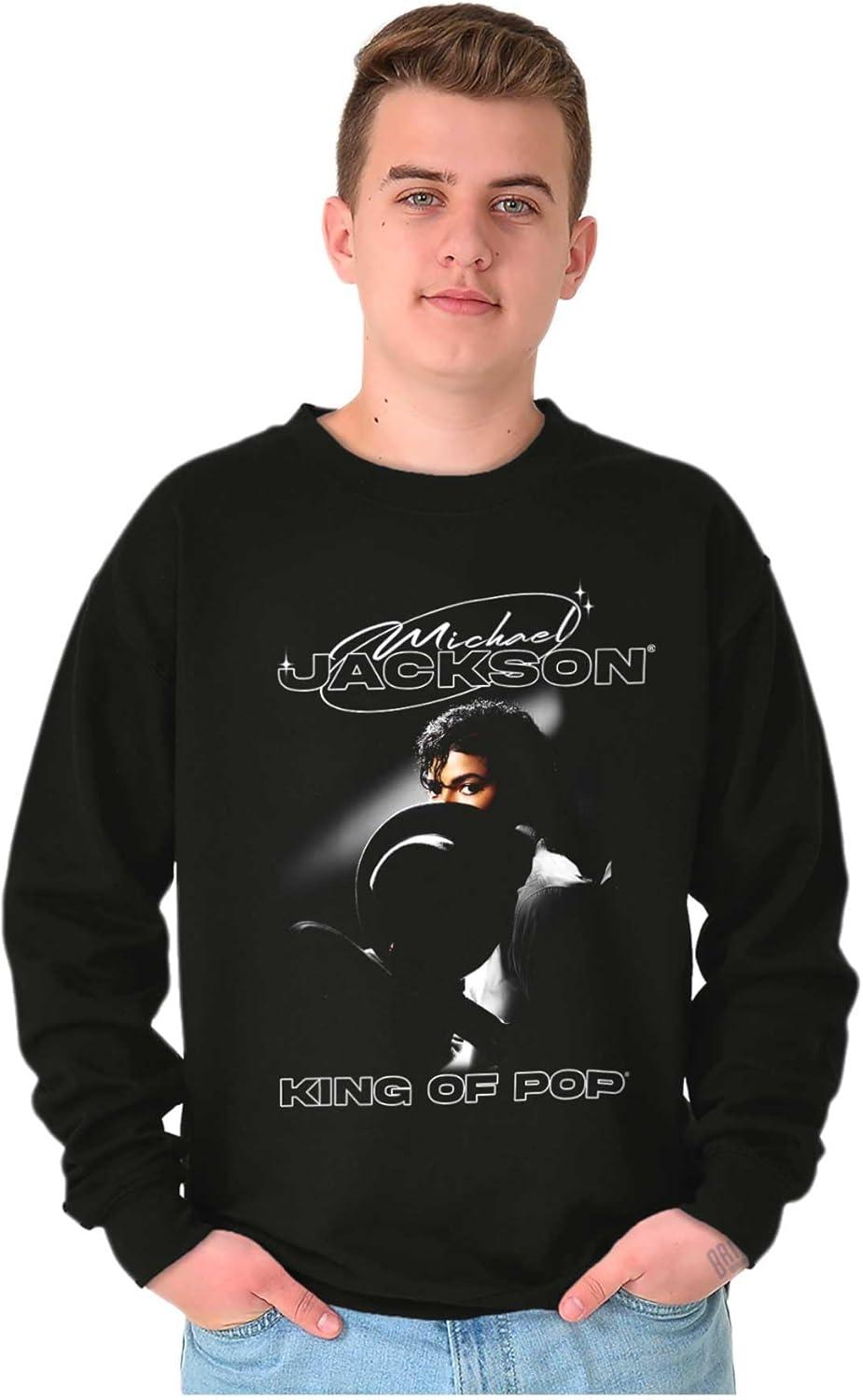 imageBrisco Brands Michael Jackson Smooth Criminal Sweatshirt for Men or WomenBlack