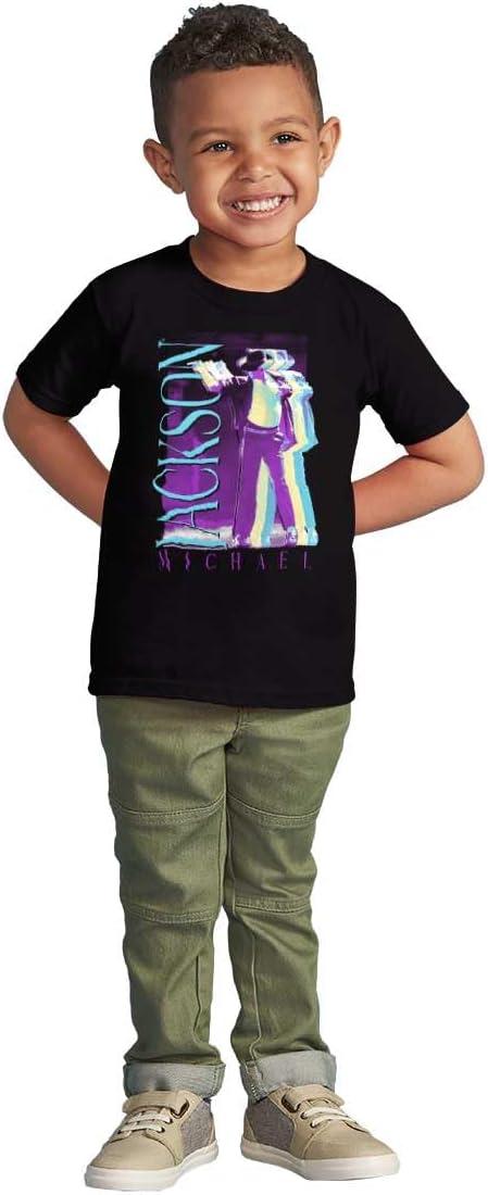 imageMichael Jackson MJ Dance Glitch Toddler Baby Graphic T ShirtBlack