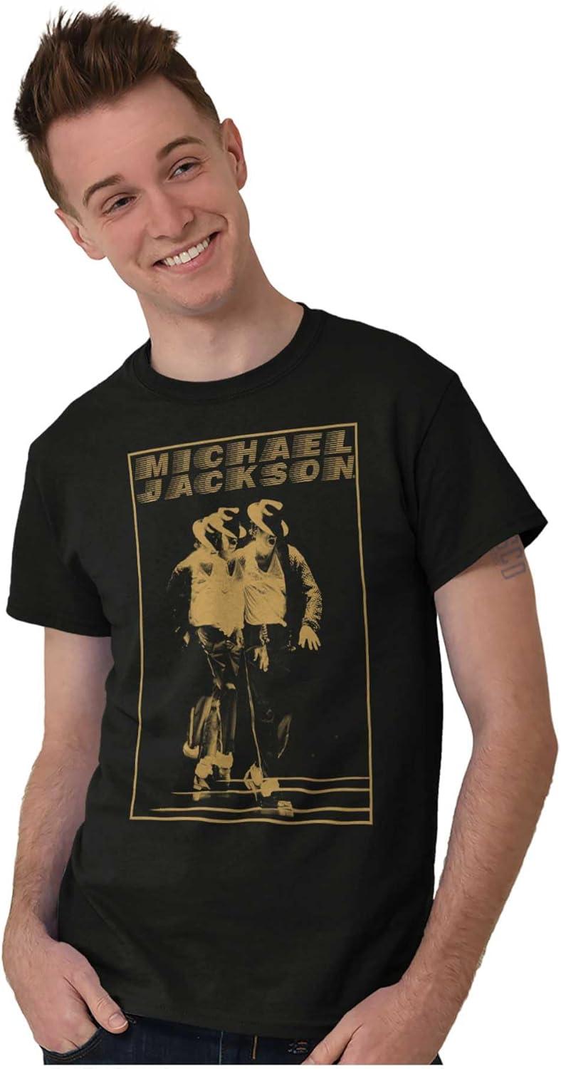 imageMichael Jackson Moonwalk Glitch Graphic T Shirt Men or WomenBlack