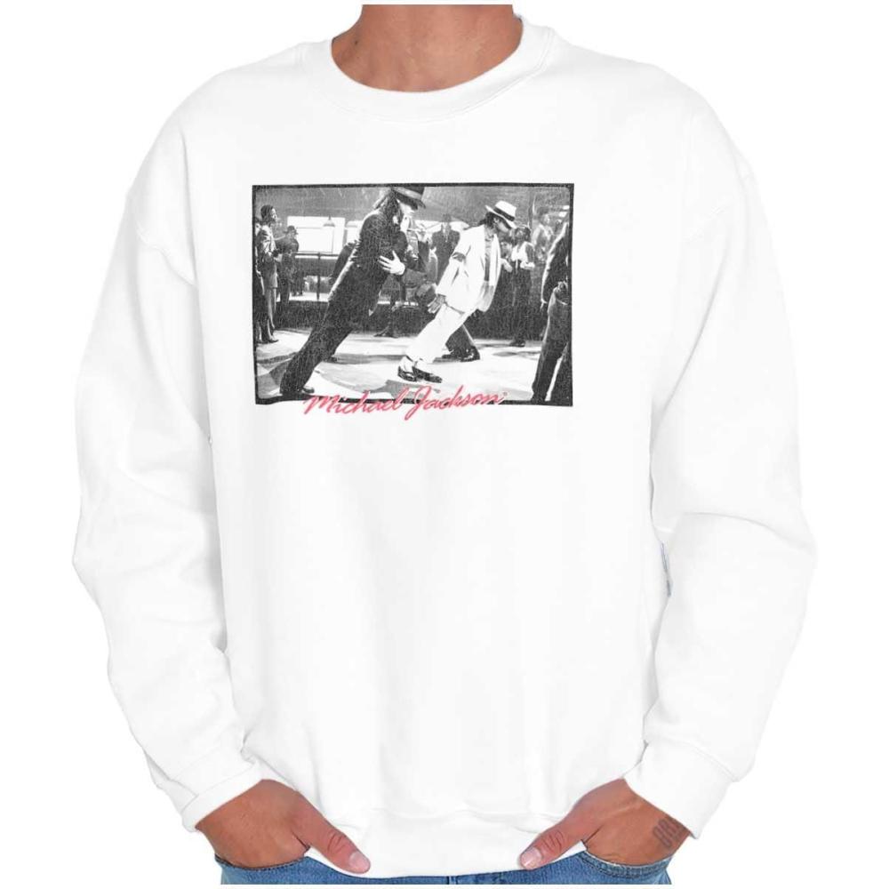 imageBrisco Brands Michael Jackson Smooth Criminal Lean Sweatshirt for Men or WomenWhite
