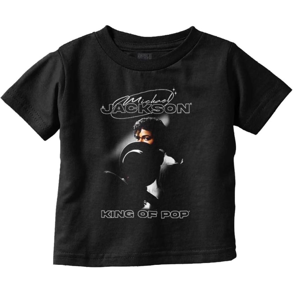 imageMichael Jackson Smooth Criminal Toddler Baby Graphic T ShirtBlack