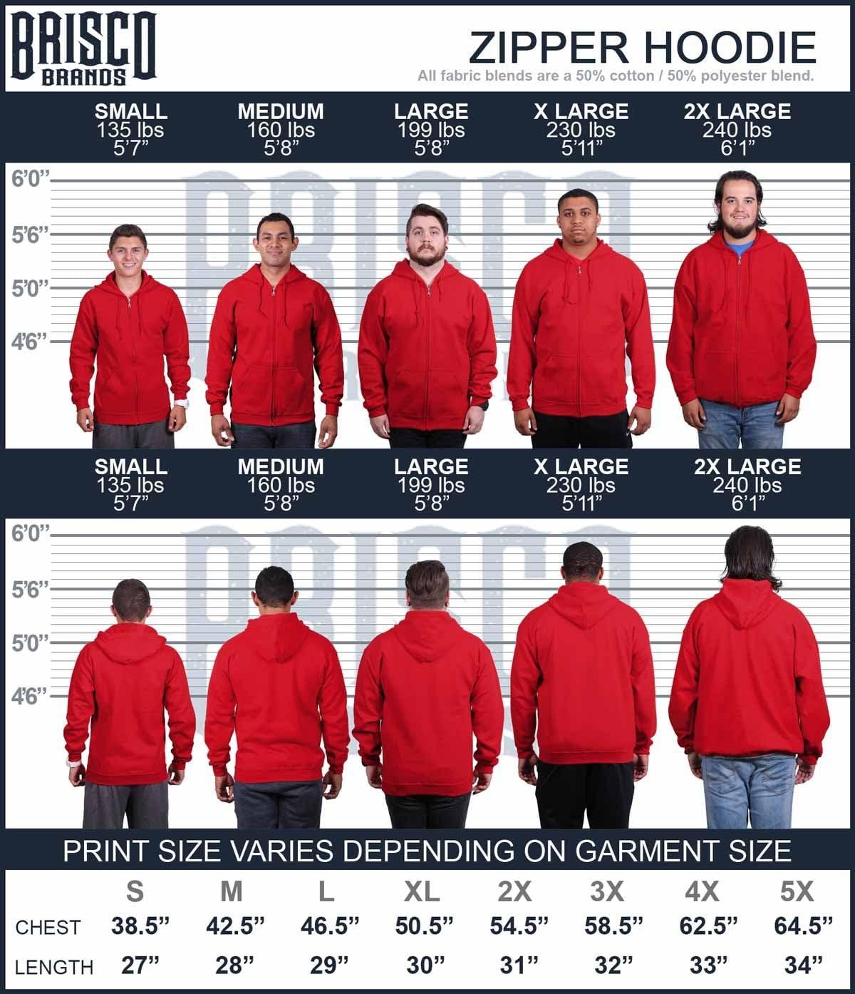 imageBrisco Brands Street Fighter Rise and Grind Ryu Zip Hoodie Sweatshirt MenRed