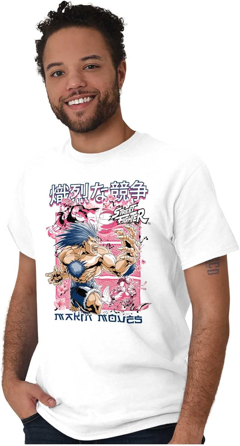 imageKanji Street Fighter Makin Moves Graphic T Shirt Men or WomenWhite