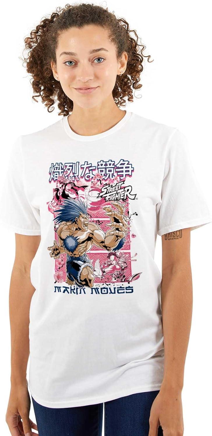 imageKanji Street Fighter Makin Moves Graphic T Shirt Men or WomenWhite