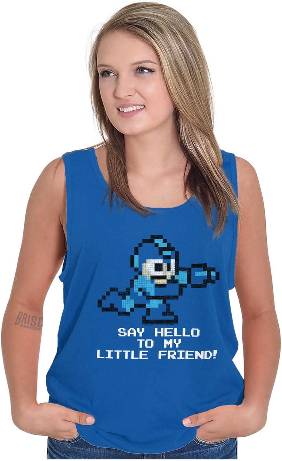 imageMega Man Video Game 8bit Gaming Nerd Tank Top T Shirts Men WomenRoyal