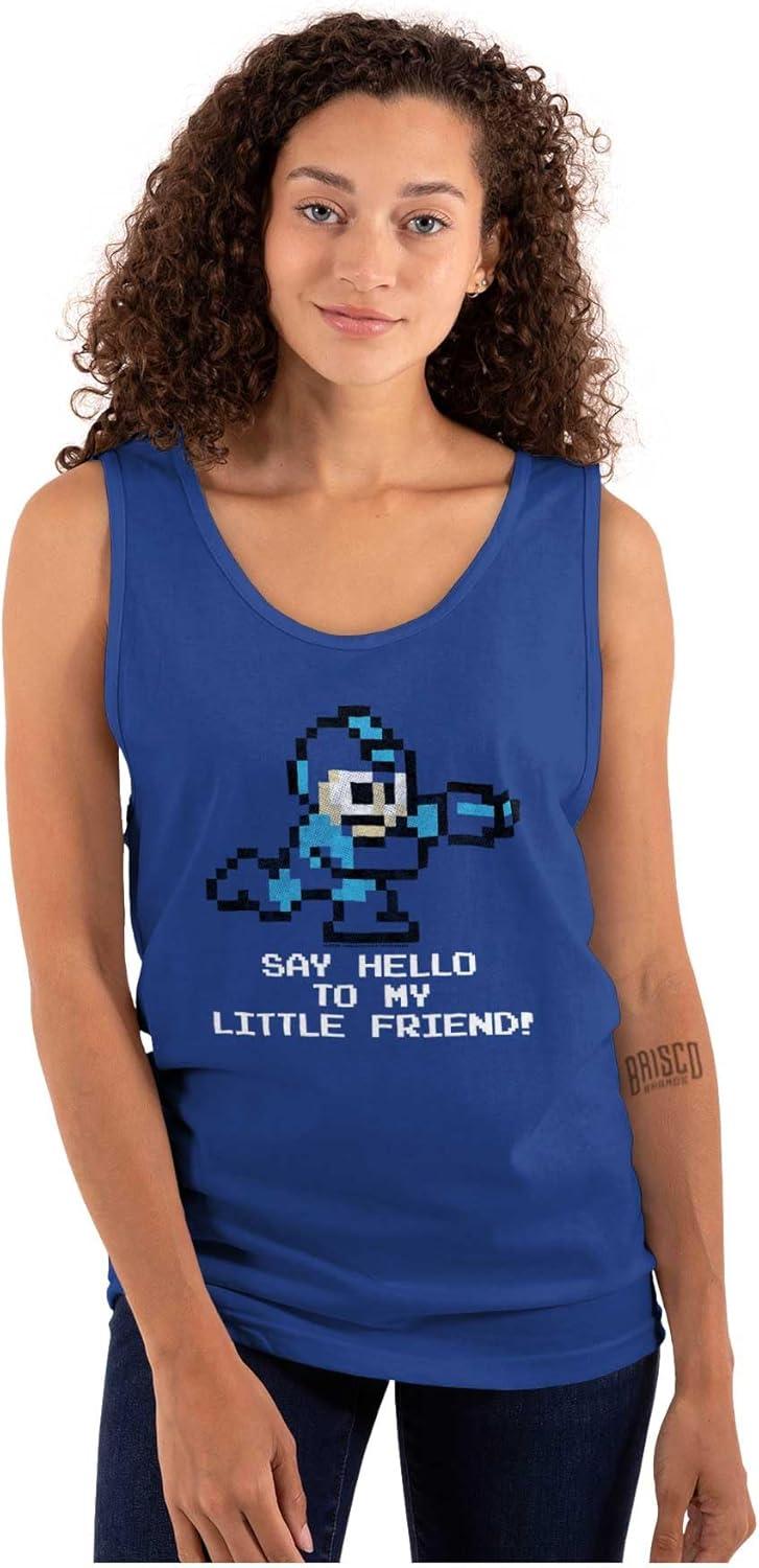imageMega Man Video Game 8bit Gaming Nerd Tank Top T Shirts Men WomenRoyal