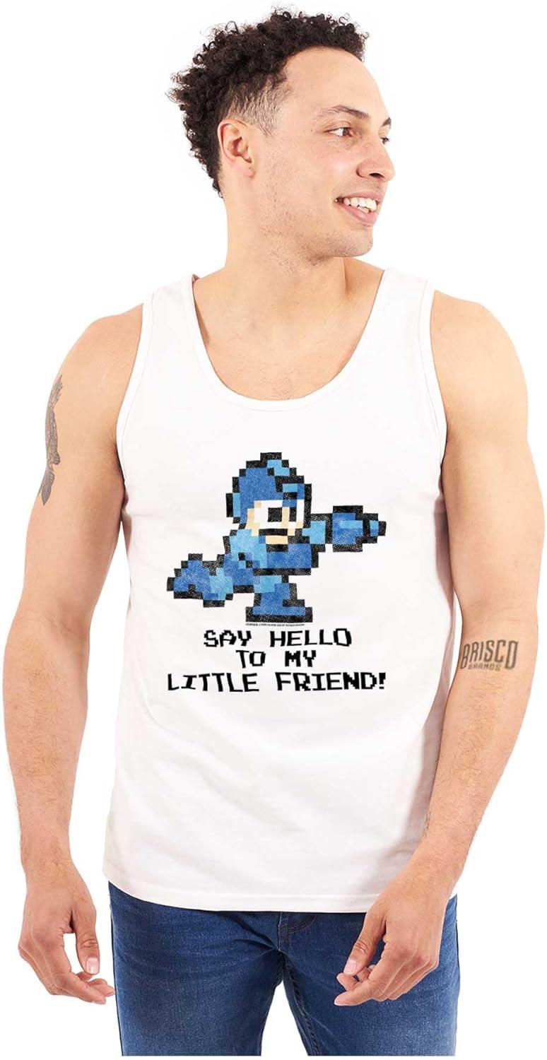imageMega Man Video Game 8bit Gaming Nerd Tank Top T Shirts Men WomenWhite