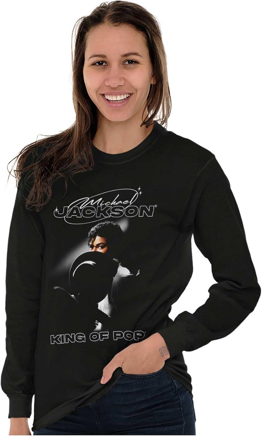 imageMichael Jackson Smooth Criminal Long Sleeve Tshirt Men WomenBlack