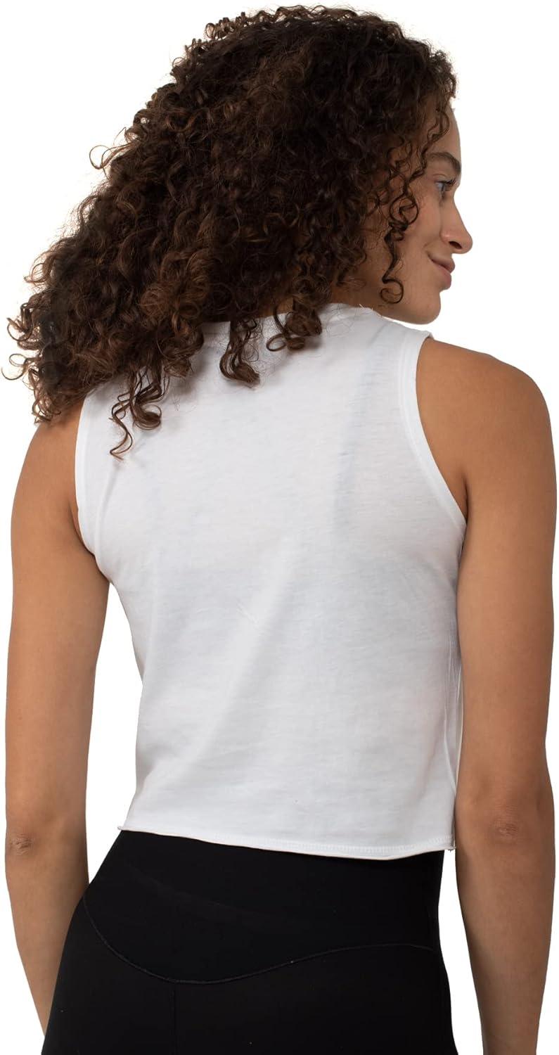 imageStreet Fighter Chun Li Hustle Queen Womens Basic Cropped Tank TopWhite