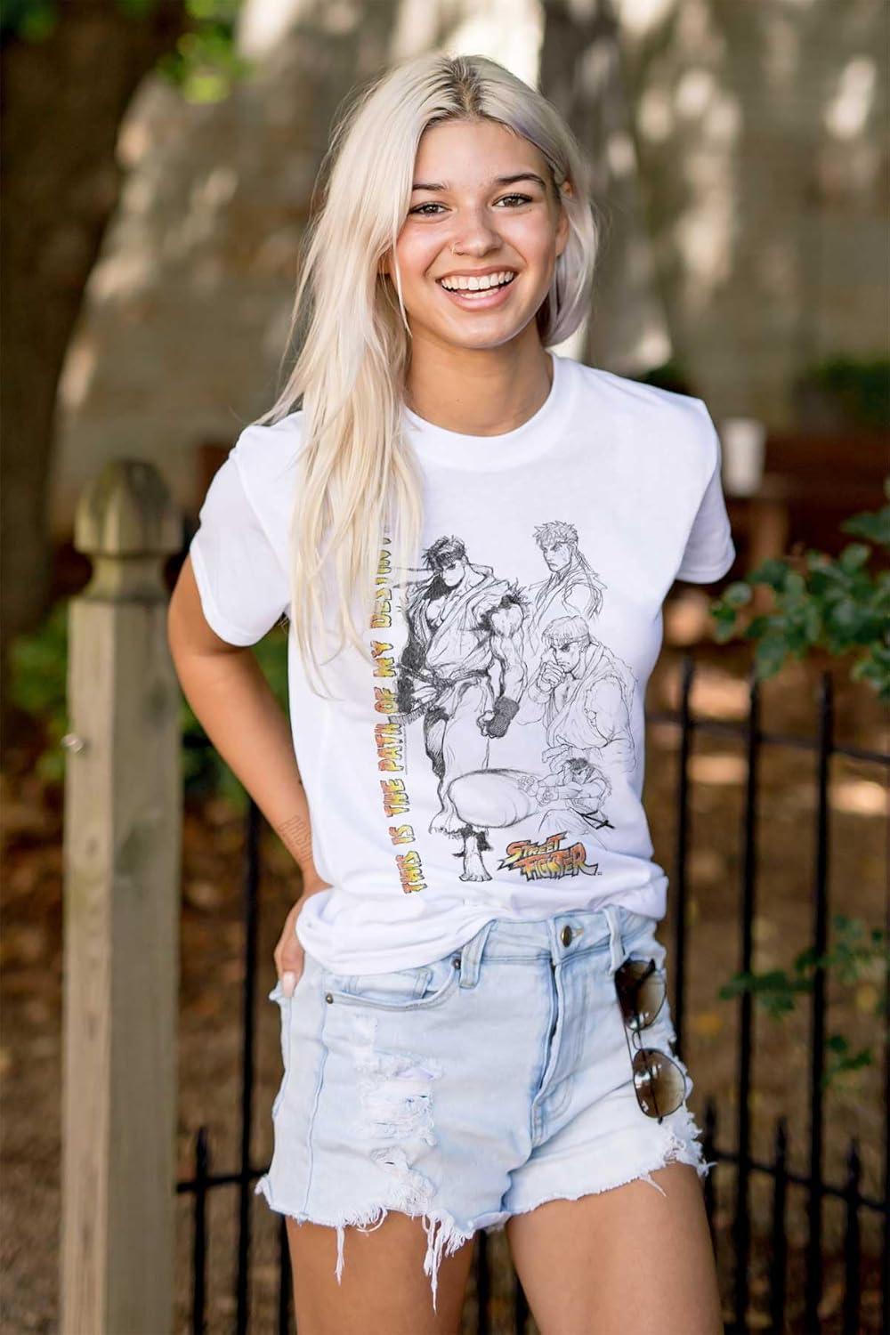 imageStreet Fighter ChunLi Vintage Gamer Graphic T Shirt Men or WomenWhite