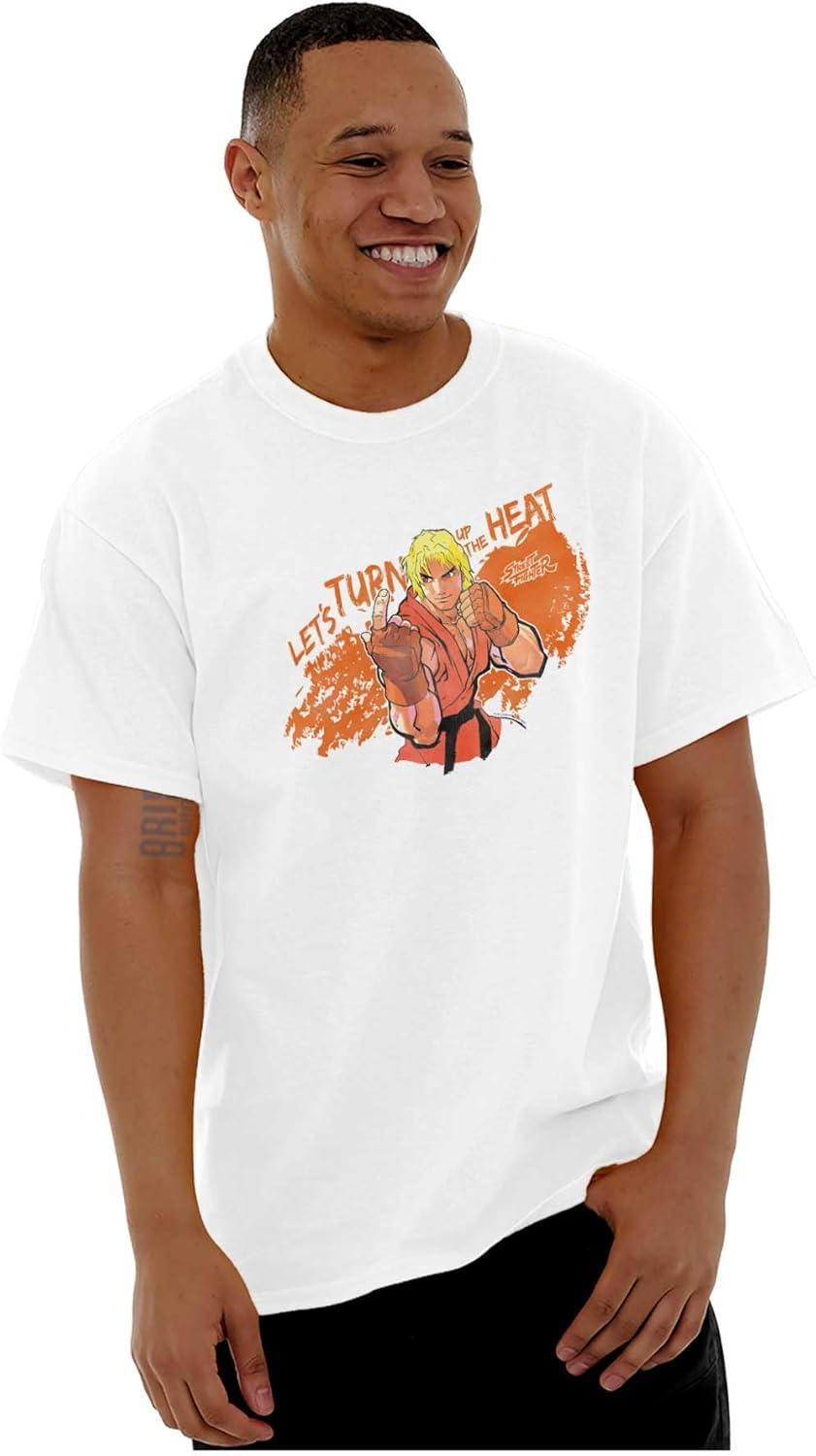 imageStreet Fighter Ken 90s Vintage Gamer Graphic T Shirt Men or WomenWhite