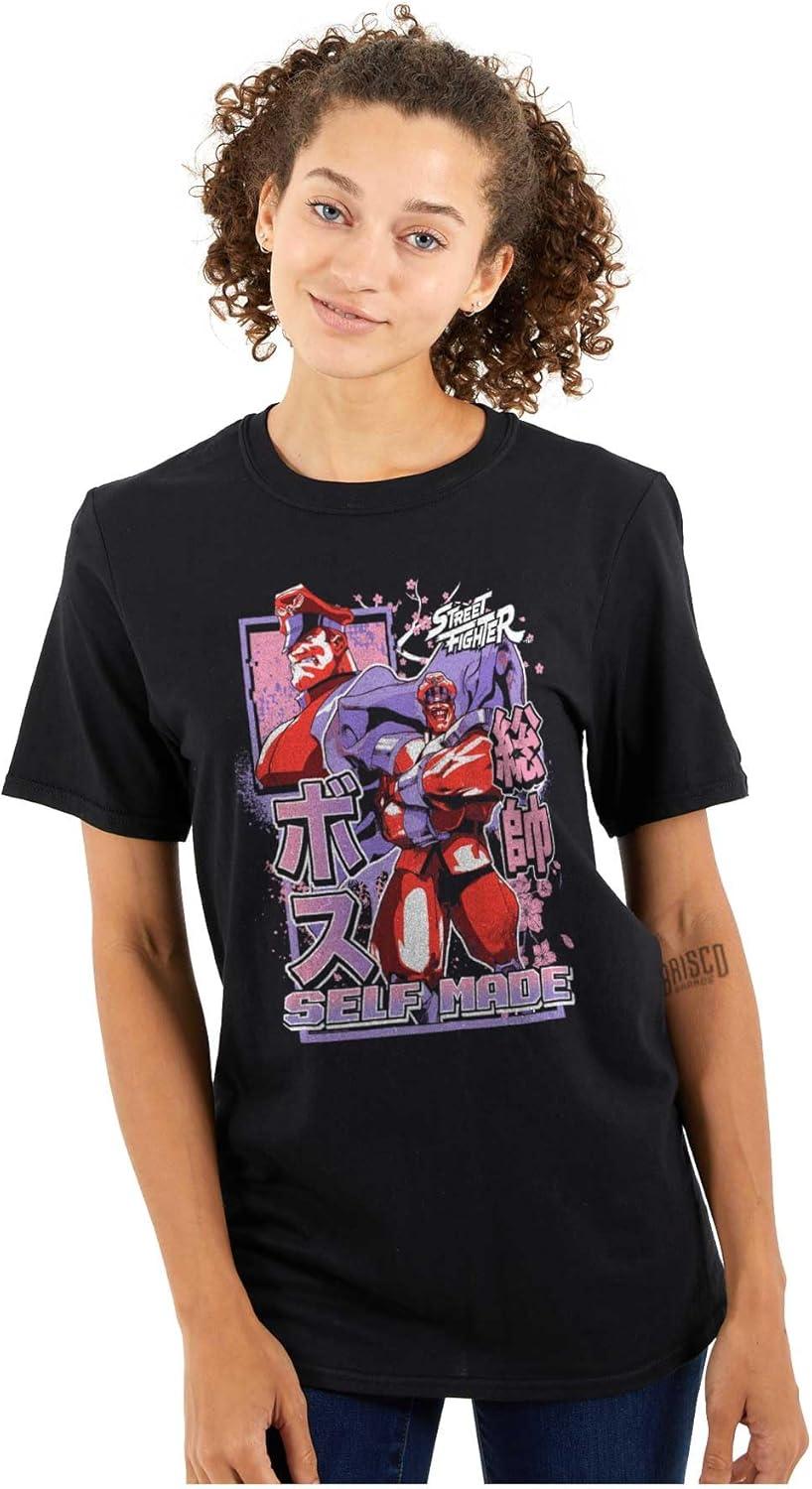 imageStreet Fighter M Bison Self Made Graphic T Shirt Men or WomenBlack