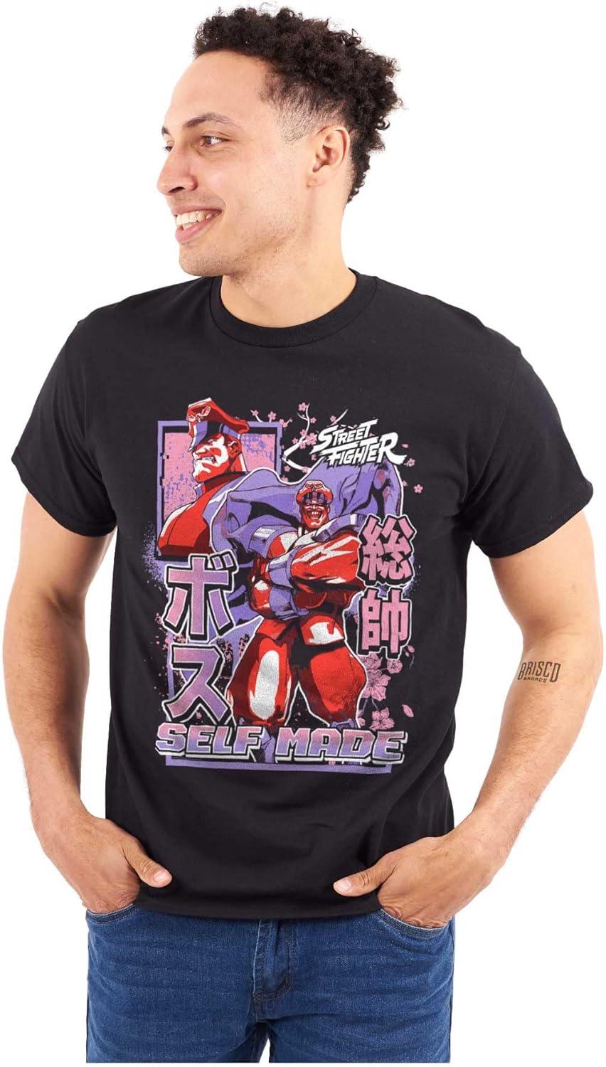 imageStreet Fighter M Bison Self Made Graphic T Shirt Men or WomenBlack