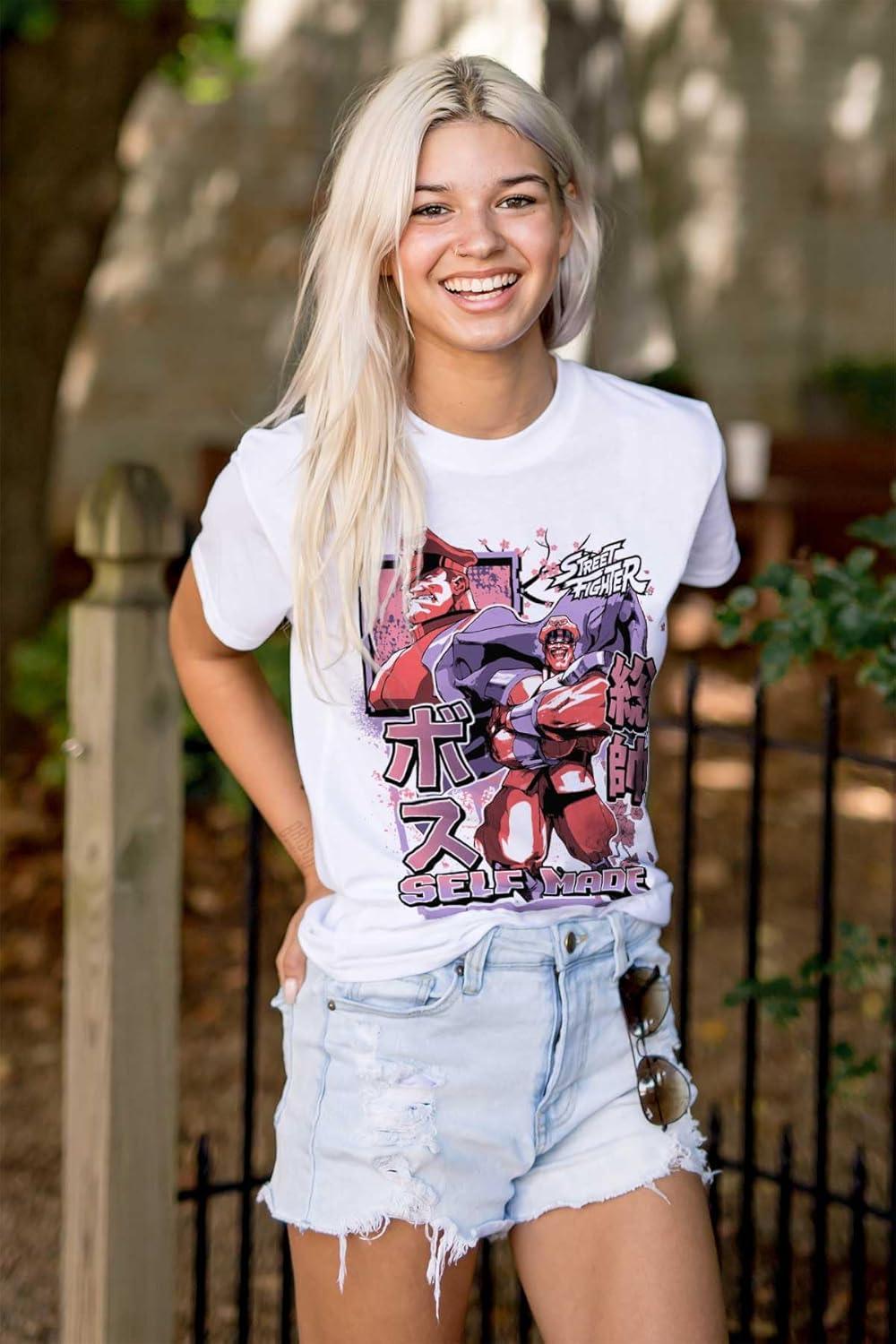 imageStreet Fighter M Bison Self Made Graphic T Shirt Men or WomenWhite