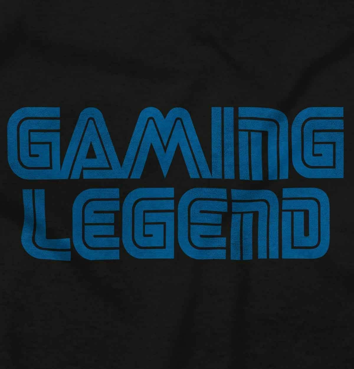 imageVintage Video Gaming Legend Retro Long Sleeve Tshirt Men WomenBlack