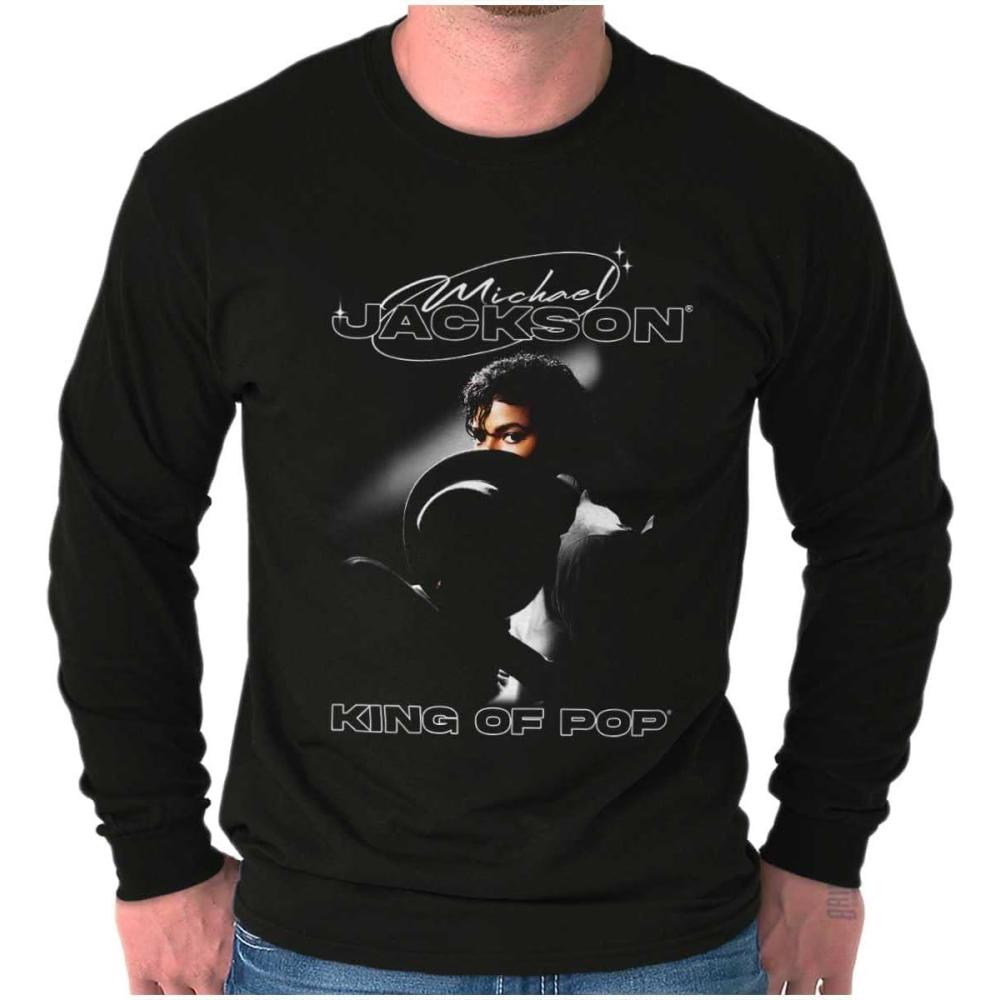 imageMichael Jackson Smooth Criminal Long Sleeve Tshirt Men WomenBlack