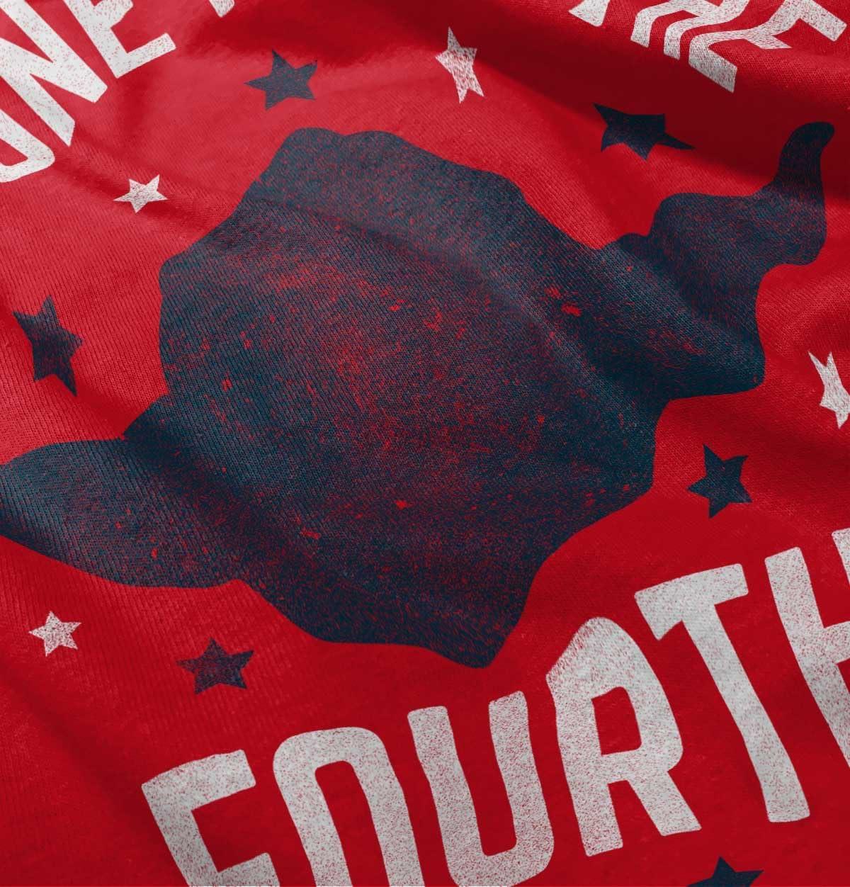 imageBe One with The Fourth America Pun Toddler Boy Girl T ShirtRed