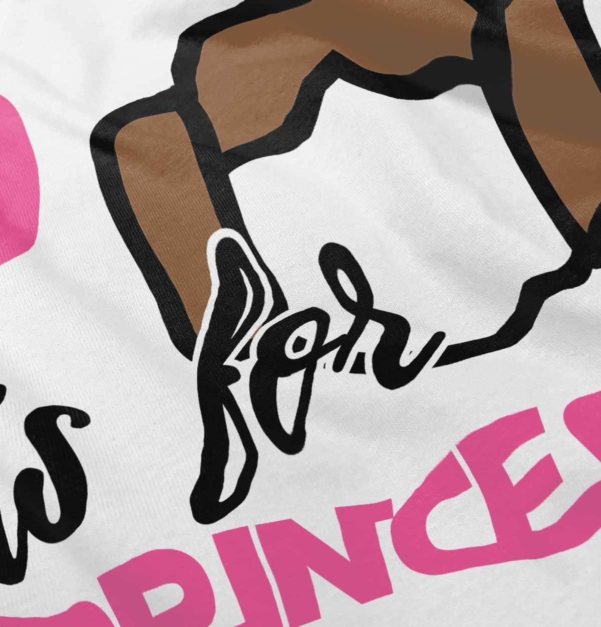 imageBrisco Brands P is for Princess Dark Galaxy Ruler Youth T Shirt Tee GirlsWhite