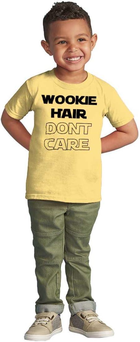 imageBrisco Brands Wookie Hair Dont Care Dark Galaxy Toddler Boy Girl T ShirtButter