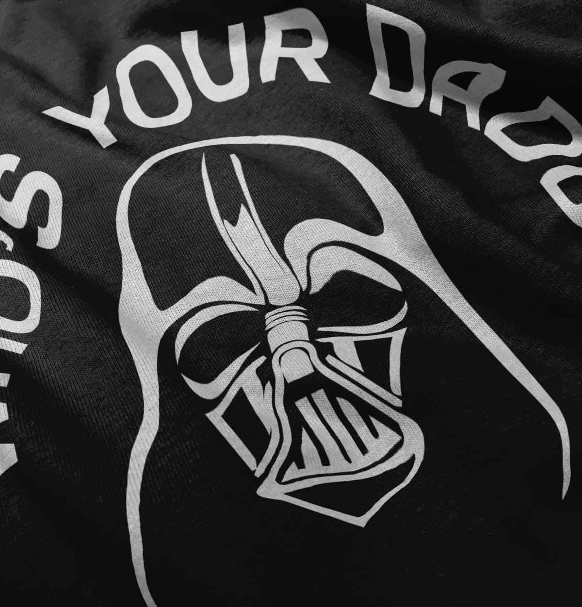 imageWhos Your Daddy Dark Space Lord Toddler Boy Girl T ShirtBlack