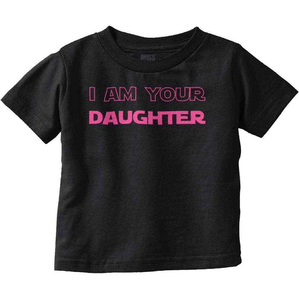 imageDark Lord I Am Your Daughter Galaxy Youth T Shirt Tee GirlsBlack