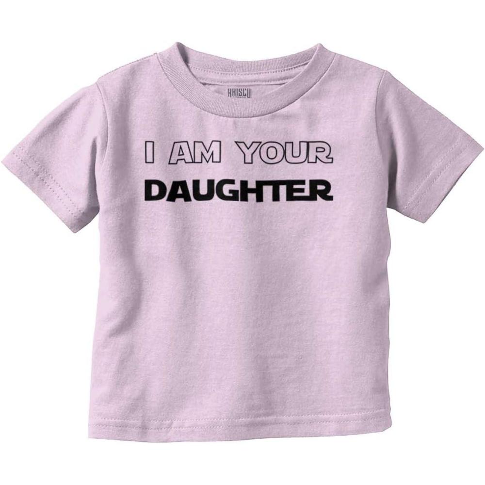 imageDark Lord I Am Your Daughter Galaxy Youth T Shirt Tee GirlsPink