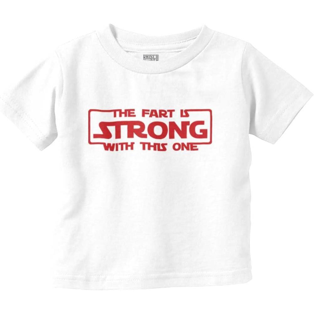 imageStrong with This One Retro Space Toddler Boy Girl T ShirtWhite