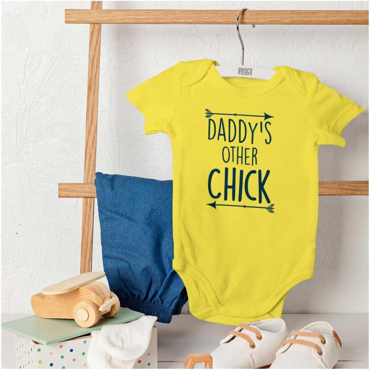 imageBrisco Brands Daddys Other Chick Boho Arrows Baby Bodysuit Jumper GirlsZest