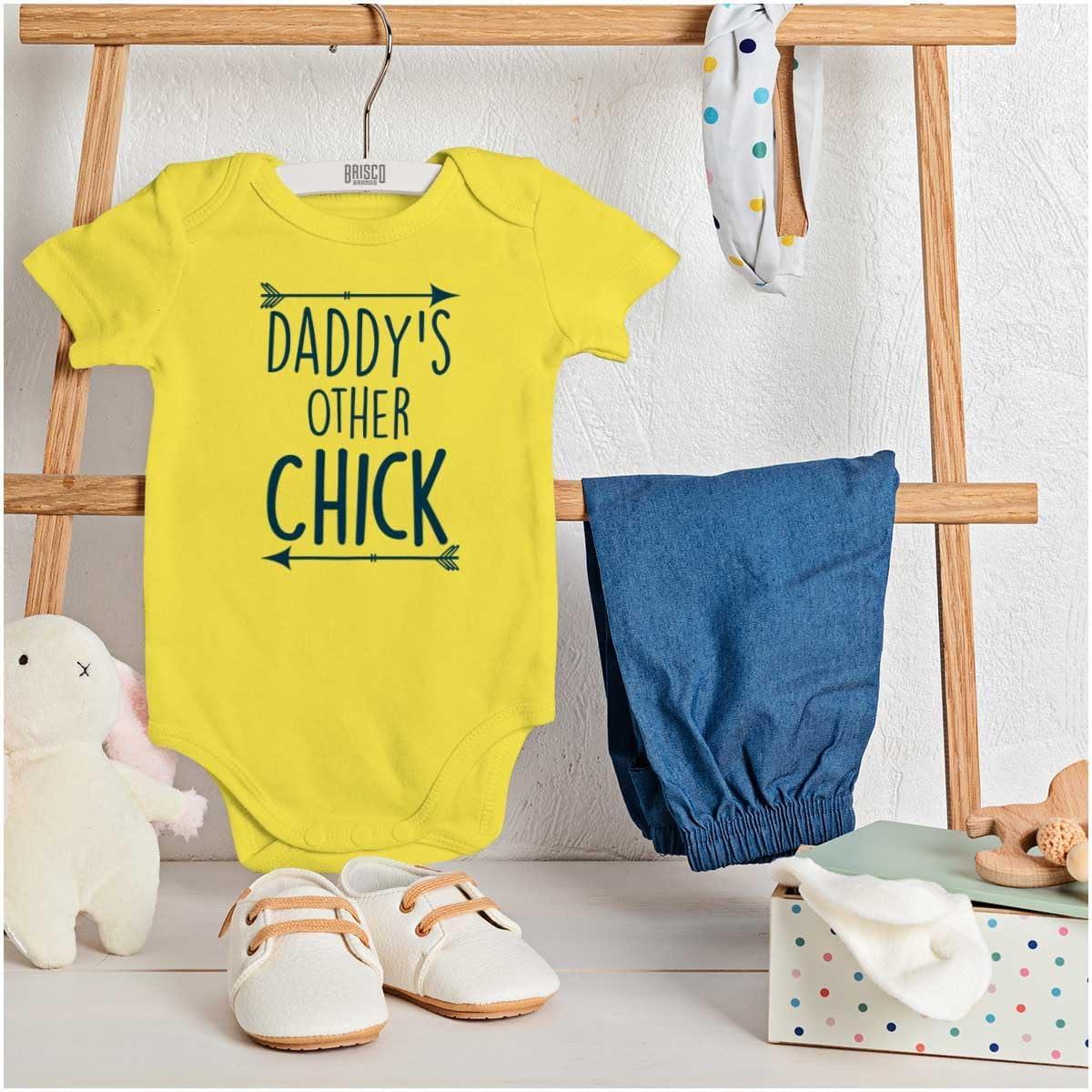 imageBrisco Brands Daddys Other Chick Boho Arrows Baby Bodysuit Jumper GirlsZest