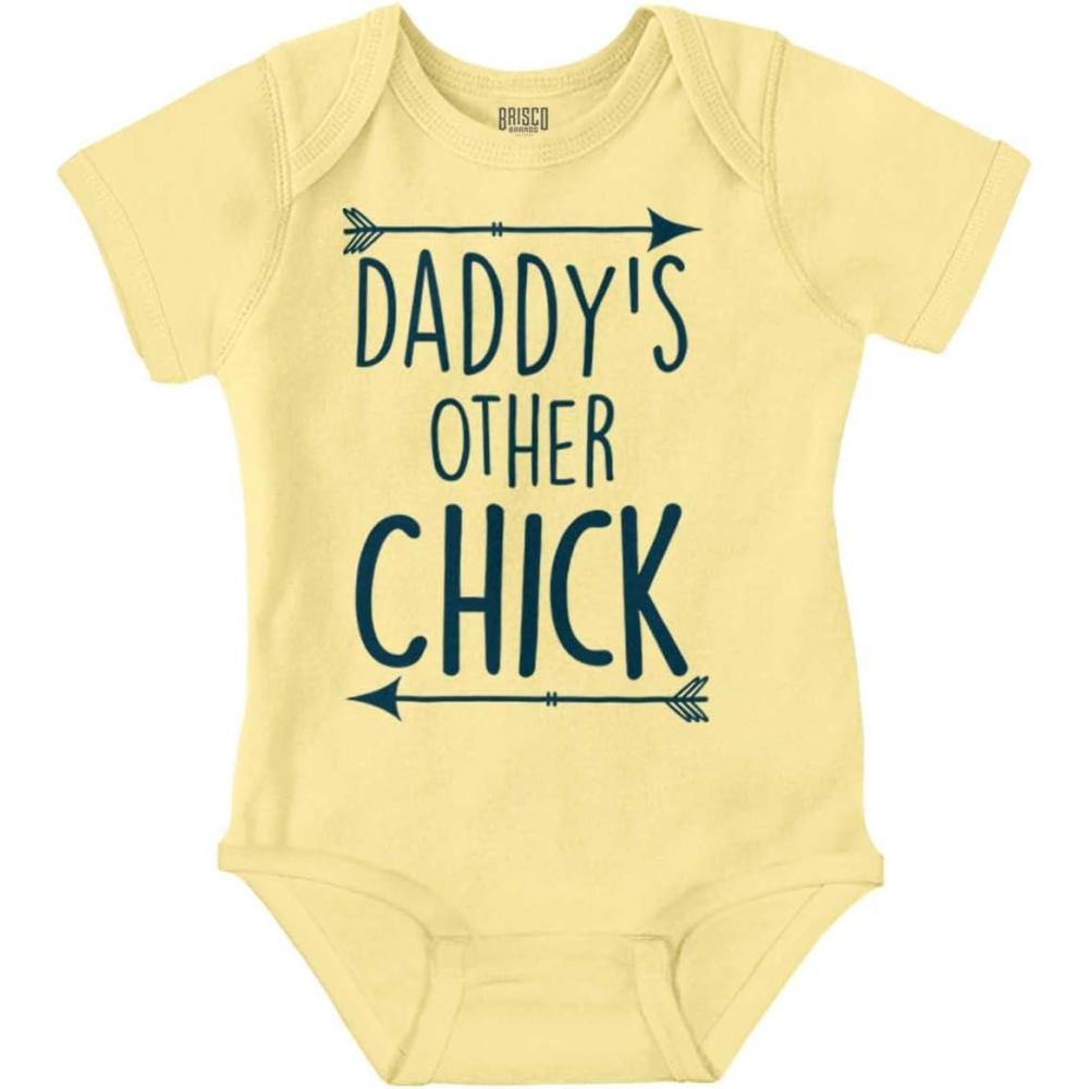 imageBrisco Brands Daddys Other Chick Boho Arrows Baby Bodysuit Jumper GirlsBanana
