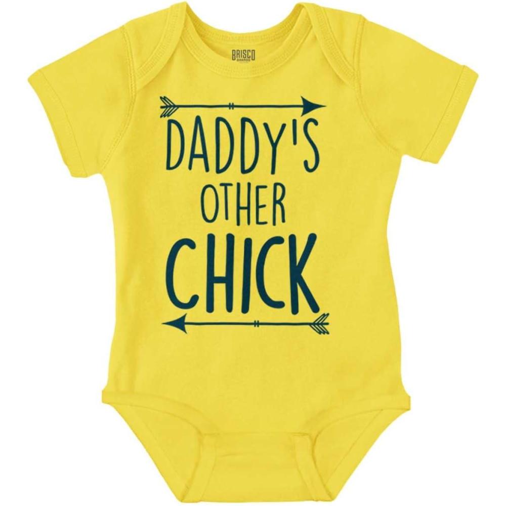 imageBrisco Brands Daddys Other Chick Boho Arrows Baby Bodysuit Jumper GirlsZest
