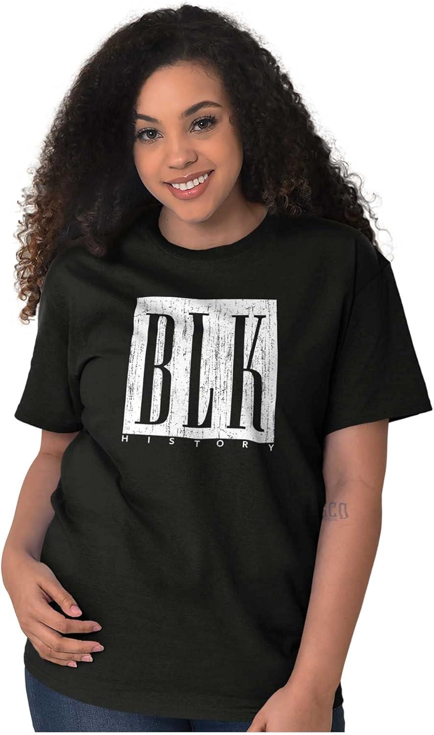 imageBLK History Black Pride Movement Graphic T Shirt Men or WomenBlack