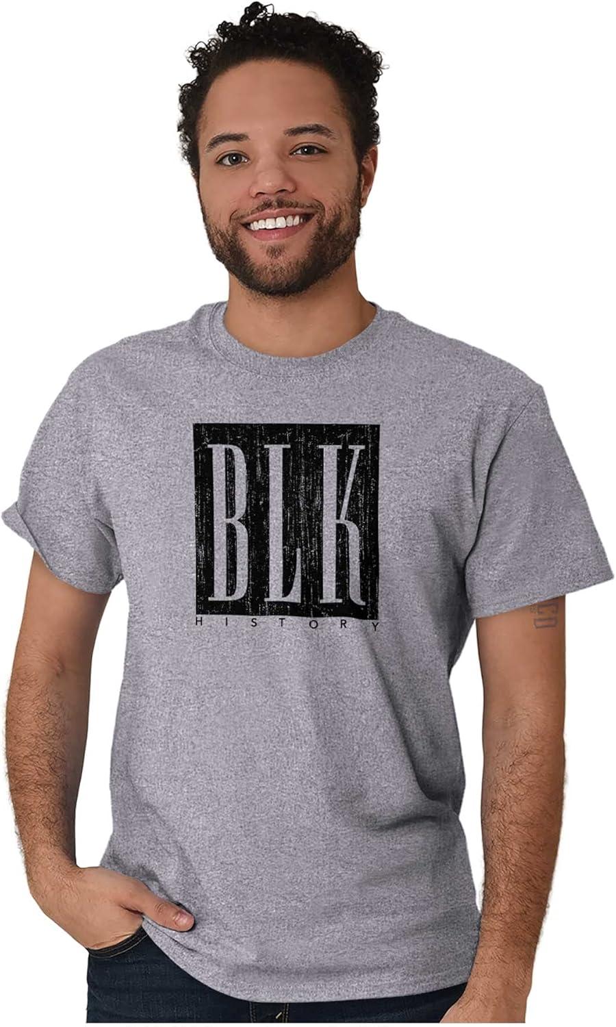 imageBLK History Black Pride Movement Graphic T Shirt Men or WomenSport Grey