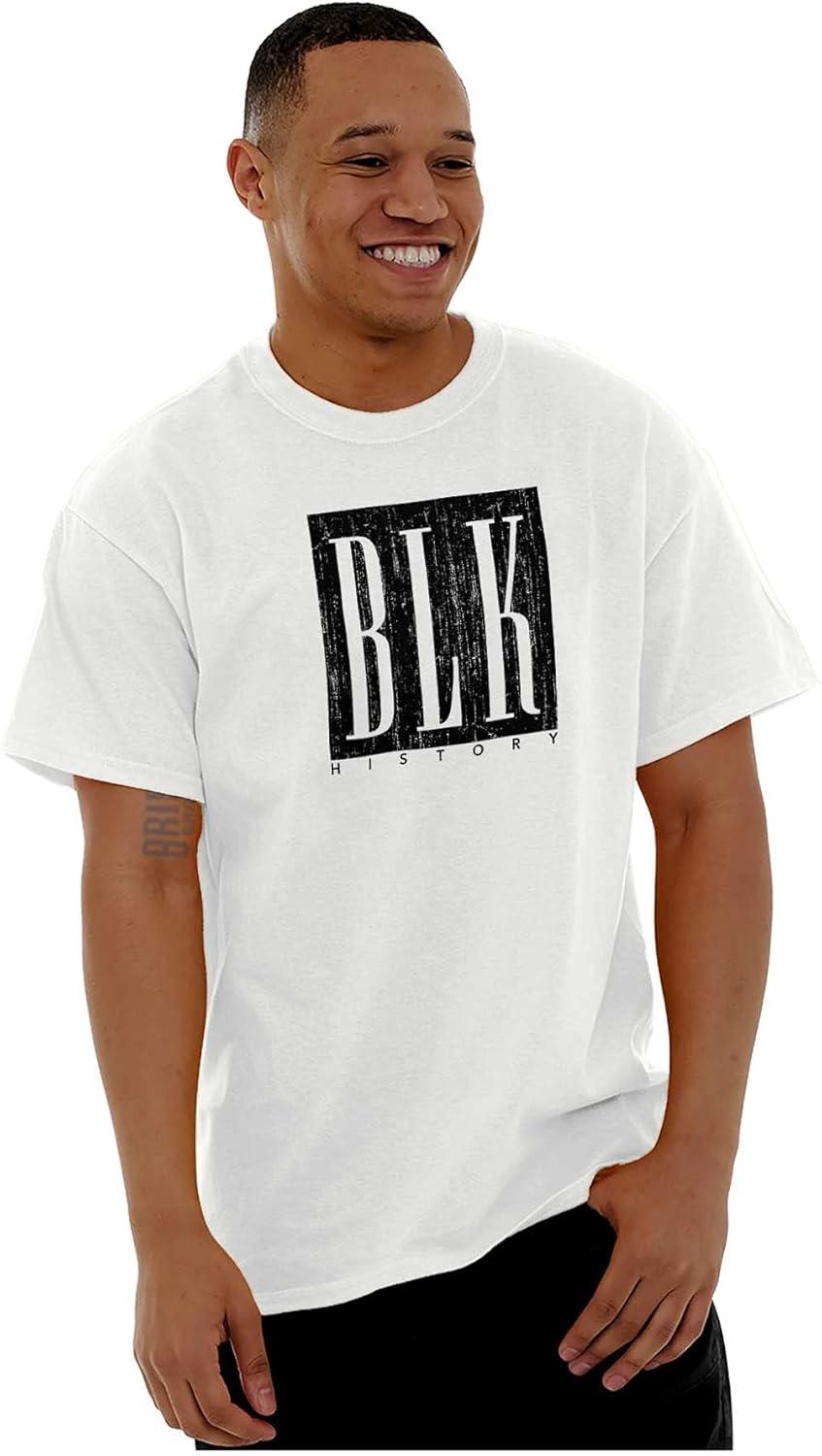 imageBLK History Black Pride Movement Graphic T Shirt Men or WomenWhite