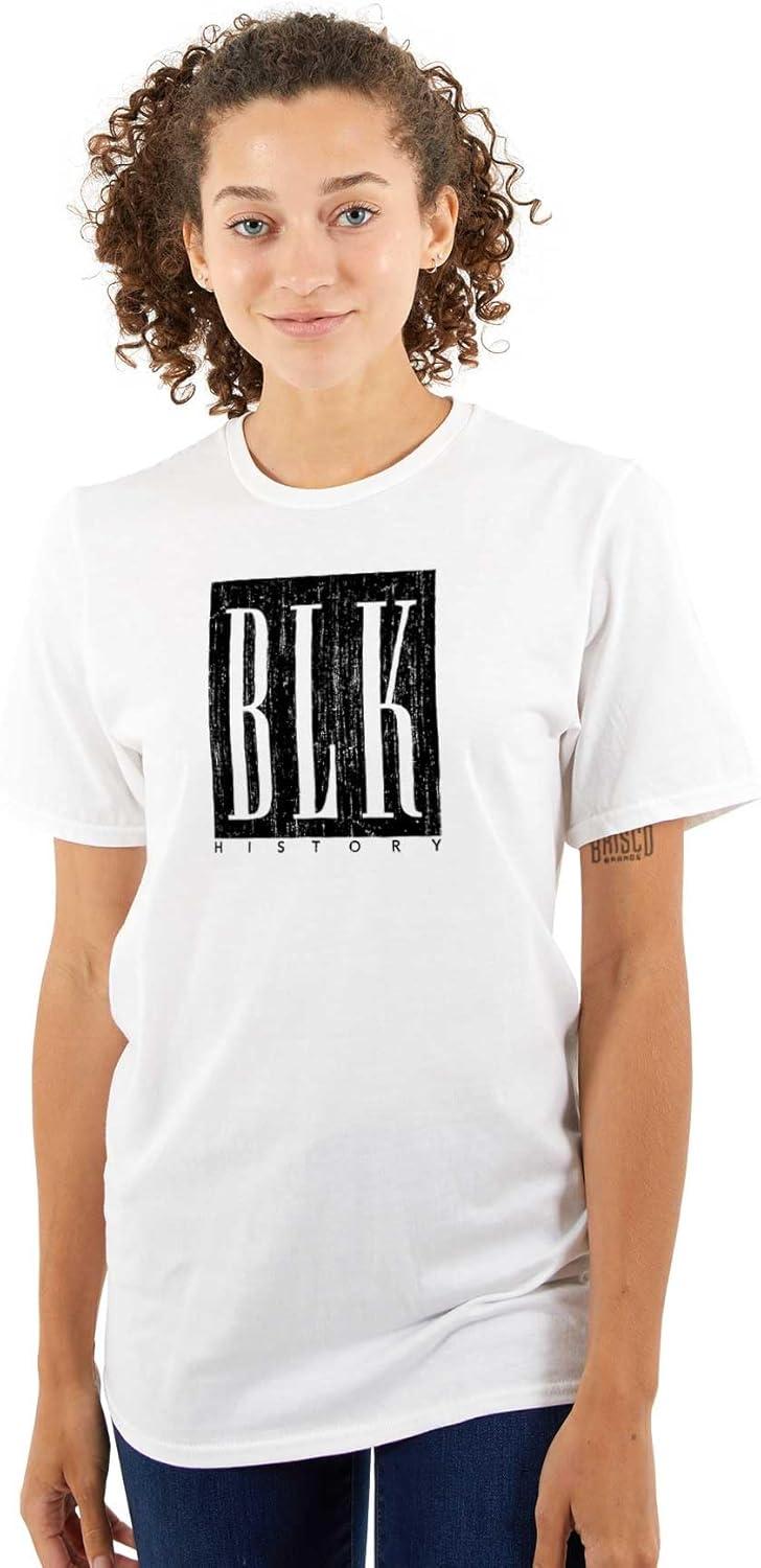 imageBLK History Black Pride Movement Graphic T Shirt Men or WomenWhite