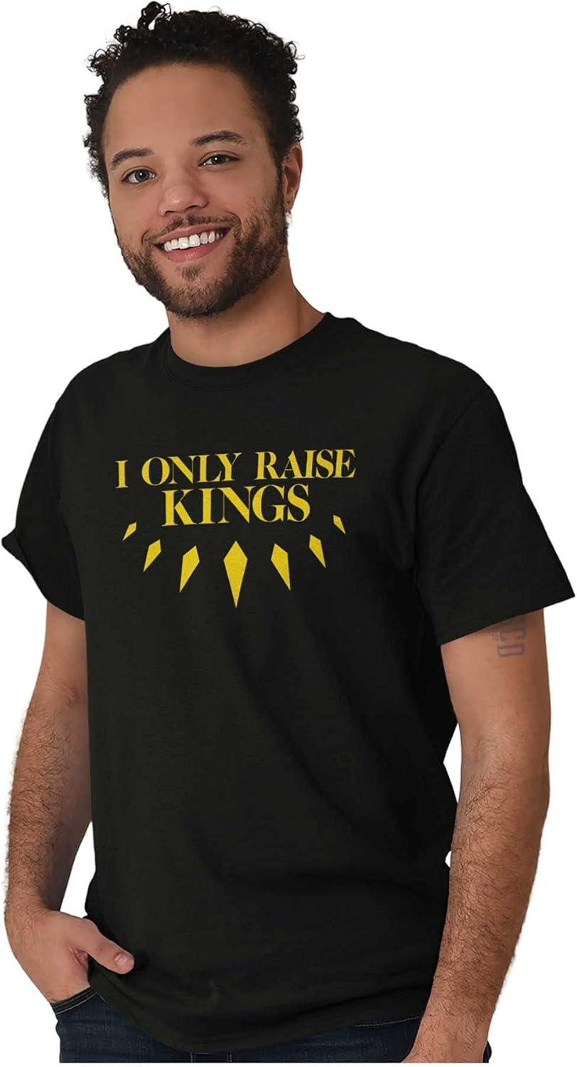 imageBlack Pride I Only Raise Kings Womens Graphic T Shirt TeesBlack