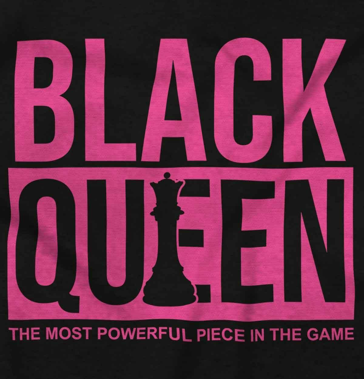 imageBlack Queen Dope Melanated Feminist Womens Graphic T Shirt TeesBlack