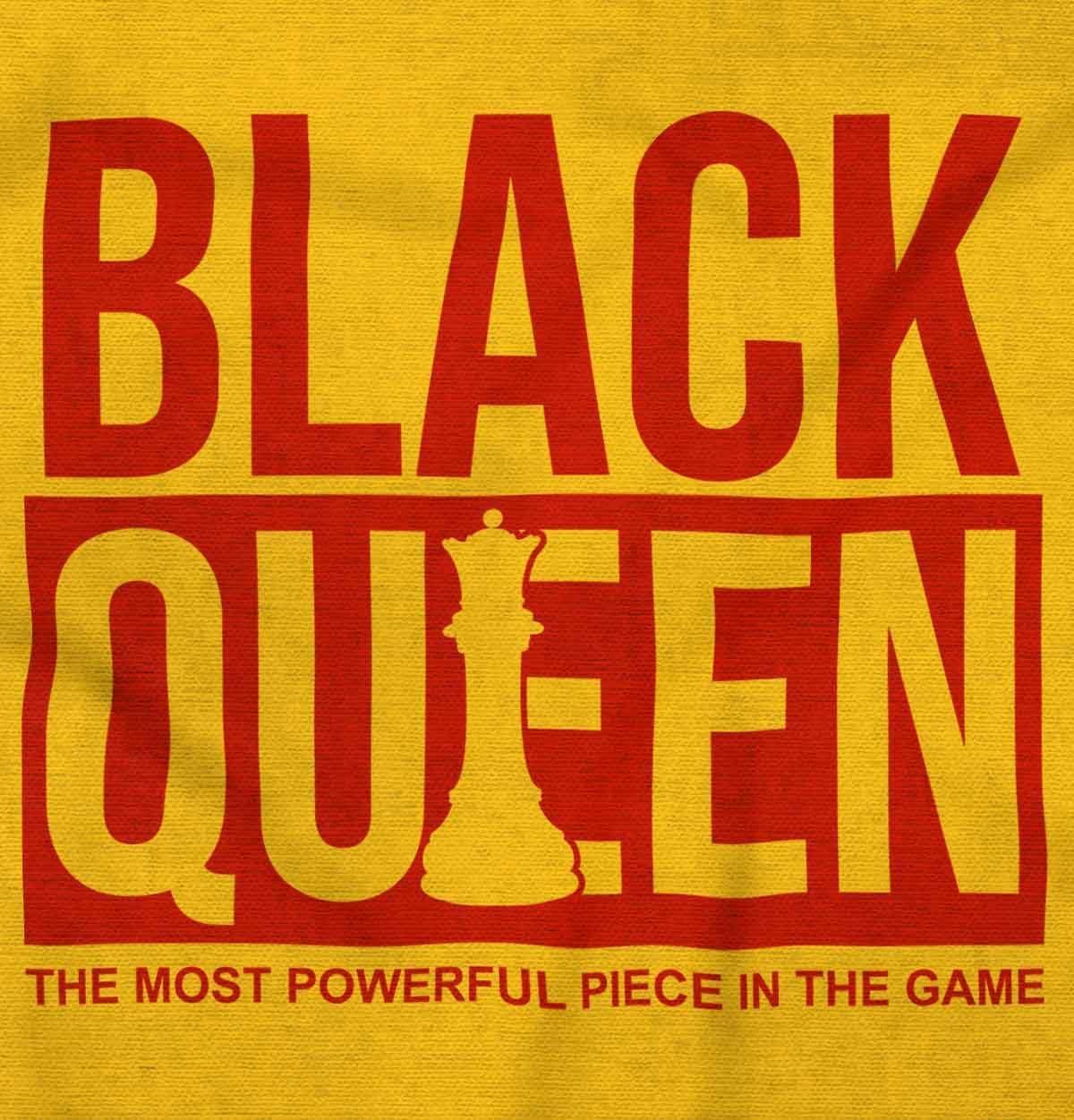 imageBlack Queen Dope Melanated Feminist Womens Graphic T Shirt TeesGold