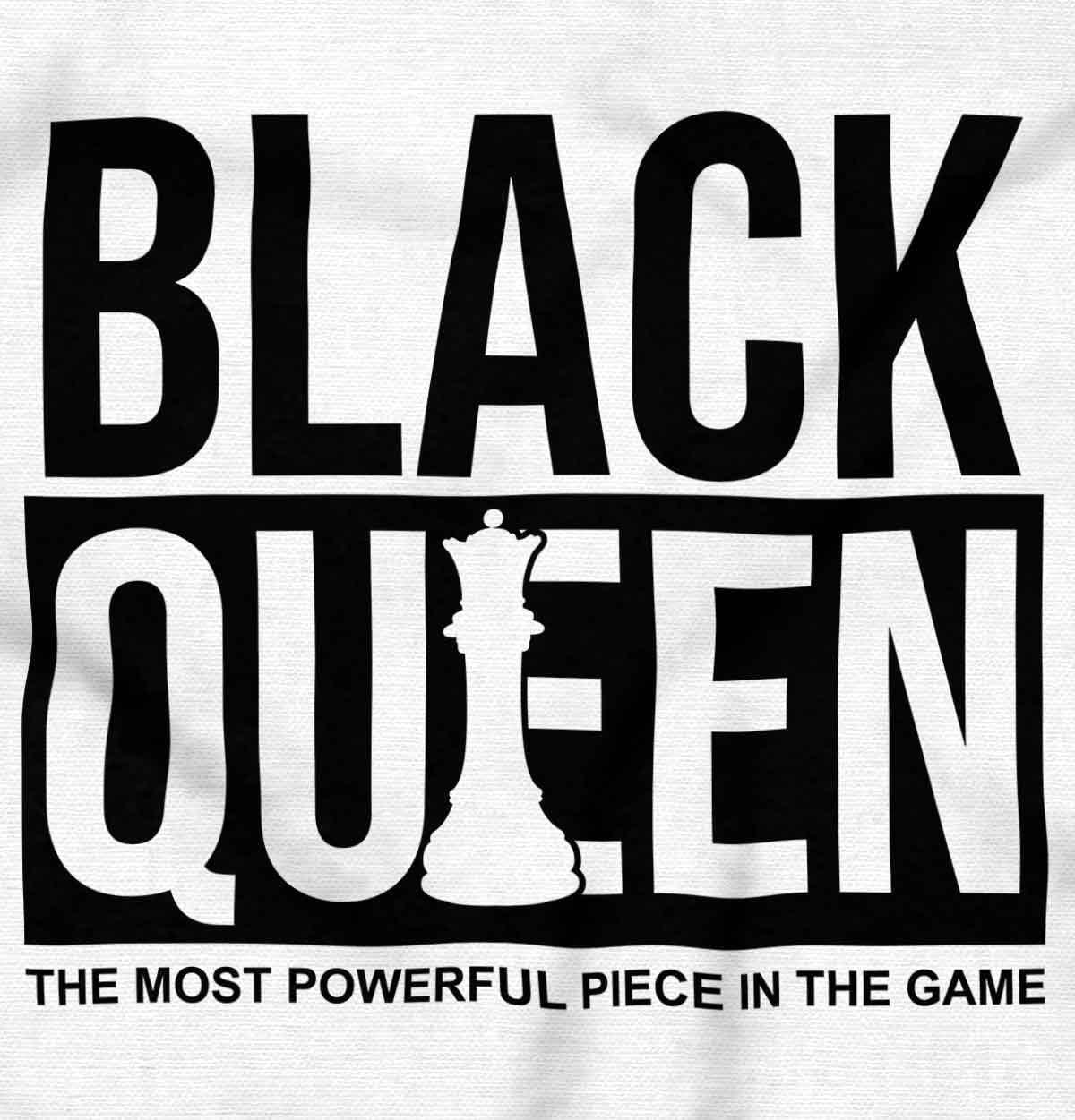 imageBlack Queen Dope Melanated Feminist Womens Graphic T Shirt TeesWhite