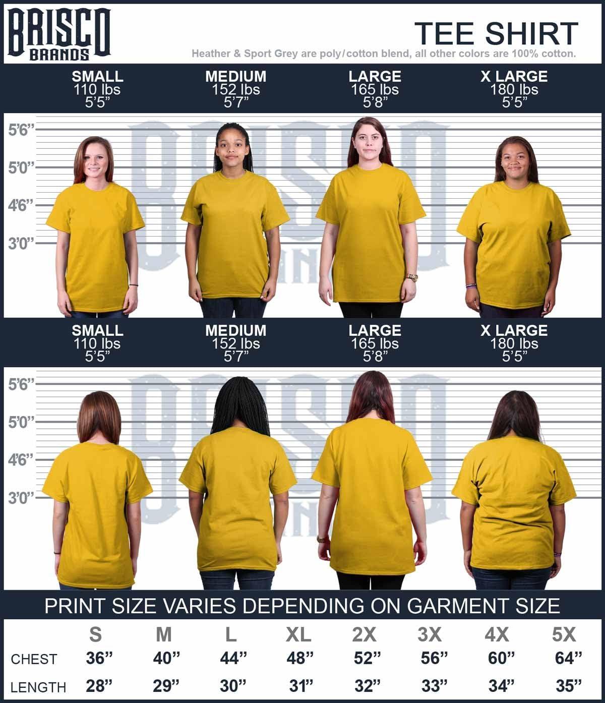 imageBrisco Brands Black Educated Empowered Feminist Womens Graphic T Shirt TeesGold
